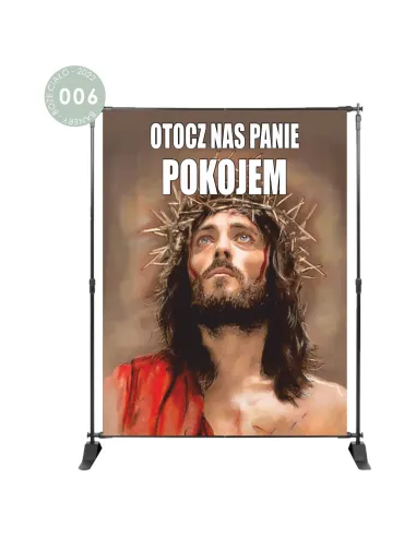 Baner – Boże Ciało Dekoracja Ołtarza 200x150cm Reklamowy