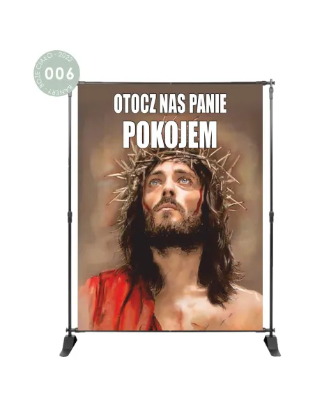 Baner – Boże Ciało Dekoracja Ołtarza 200x150cm Reklamowy