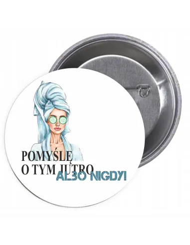 Przypinki Buttony Dzień Kobiet Znaczki Badziki Wizerunkowe