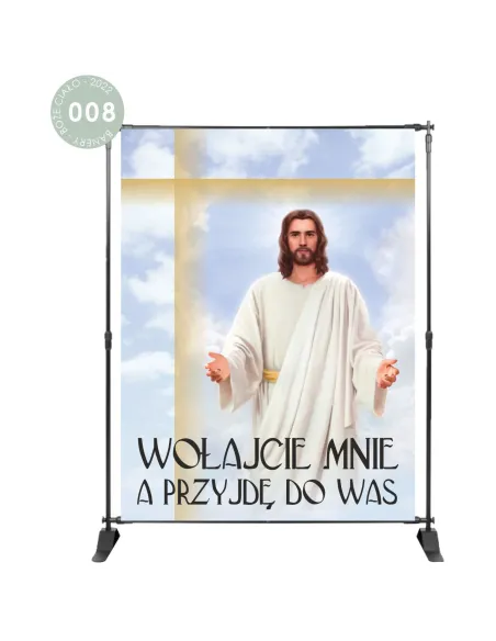 Baner 200x150cm Boże Ciało Dekoracja Ołtarza Personalizowany