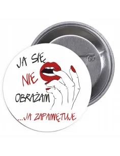 Przypinki Buttony Dzień Kobiet Znaczki Badziki na Prezent