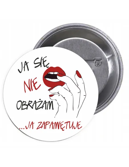 Przypinki Buttony Dzień Kobiet Znaczki Badziki na Prezent