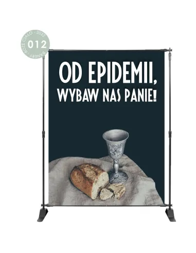 Baner na Boże Ciało Dekoracja Ołtarza 200x150cm z Projektem