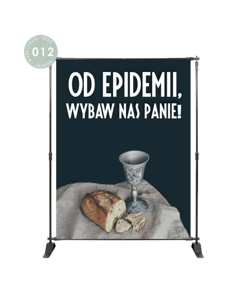 Baner na Boże Ciało Dekoracja Ołtarza 200x150cm z Projektem