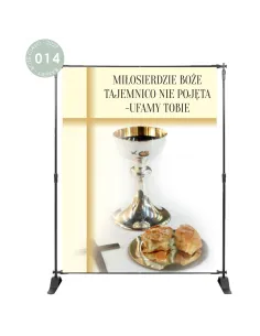 Baner na Boże Ciało Dekoracja Ołtarza Gotowy Projekt