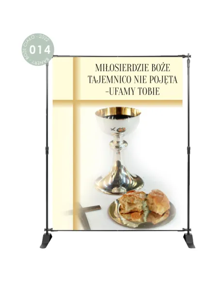 Baner na Boże Ciało Dekoracja Ołtarza Gotowy Projekt