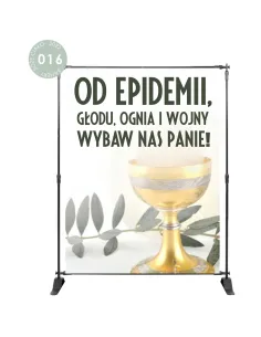 Baner na Boże Ciało Dekoracja Ołtarza 200x150cm Reklamowy