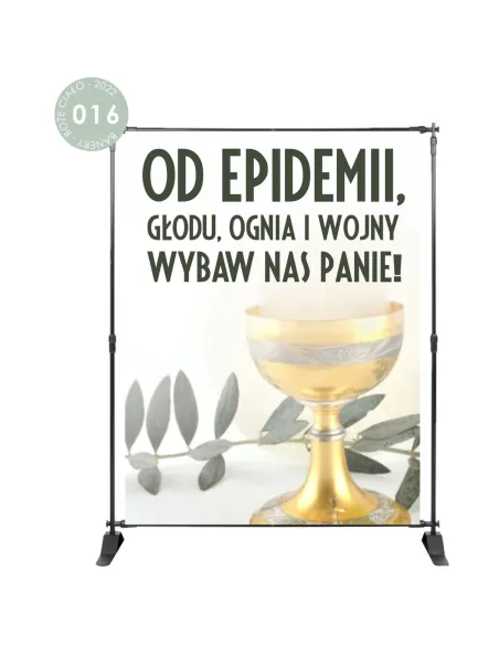 Baner na Boże Ciało Dekoracja Ołtarza 200x150cm Reklamowy