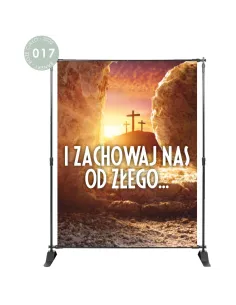Baner na Boże Ciało Dekoracja Ołtarza 200x150cm Drukowany