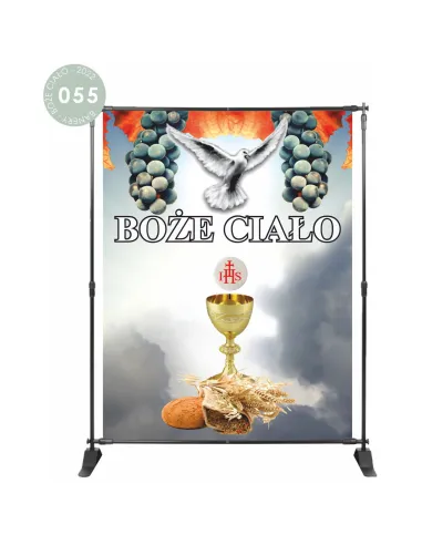 Baner na Boże Ciało Dekoracja Ołtarza 200x150cm Prezentowy