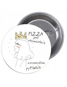 Przypinki Buttony Dzień Kobiet Znaczki Badziki do Promocji