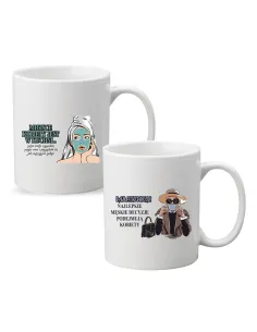 Kubek z Nadrukiem Personalizowany Miejsce Kobiety Jest
