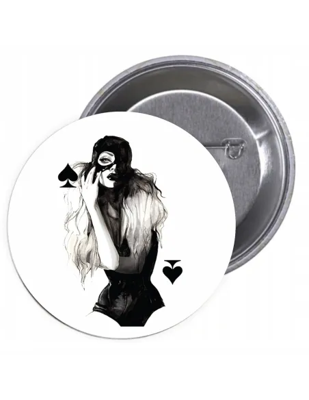 Przypinki Buttony Dzień Kobiet Znaczki dla Wolontariuszy