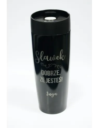 Kubek Termiczny – Prezent na Walentynki Personalziwoany