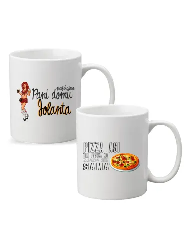 Kubek z Imieniem Prezent Perfekcyjna Pani Domu z Nadrukiem