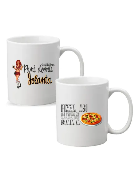 Kubek z Imieniem Prezent Perfekcyjna Pani Domu z Nadrukiem