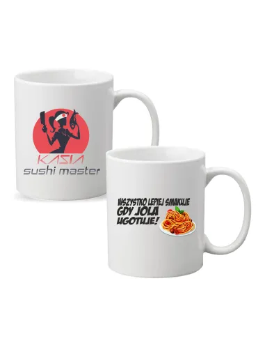 Kubek Imieniem Napis Prezent Sushi Master Personalizowany