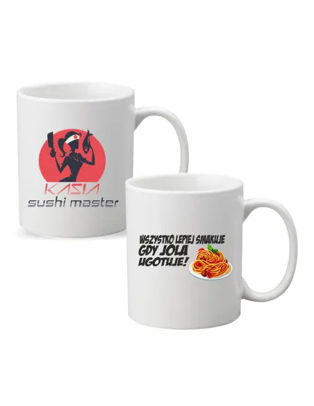 Kubek Imieniem Napis Prezent Sushi Master Personalizowany