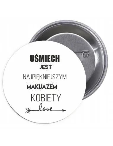 Przypinki Buttony Dzień Kobiet Znaczki Badziki na Zlot