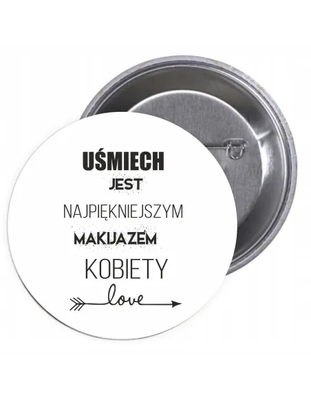 Przypinki Buttony Dzień Kobiet Znaczki Badziki na Zlot