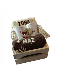 Zestaw Personalizowany z Nadrukiem z Haftem na Prezent