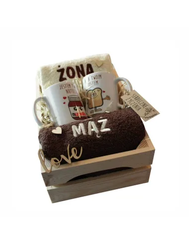 Zestaw Personalizowany z Nadrukiem z Haftem na Prezent