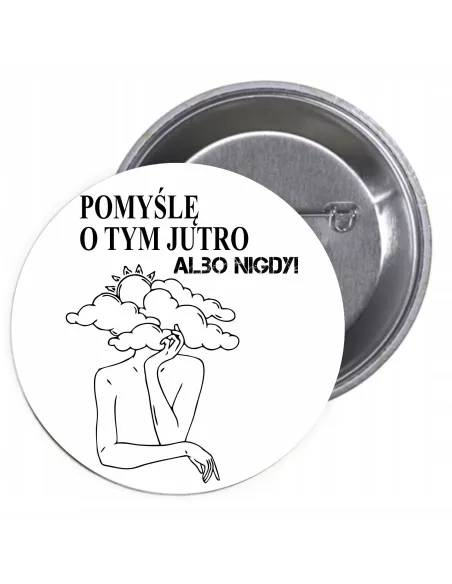 Przypinki Buttony Dzień Kobiet Znaczki Badziki na Kiermasz