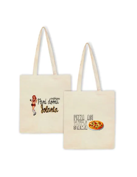 Eko Torba Imieniem Napis Perfekcyjna Pani Domu z Nadrukiem