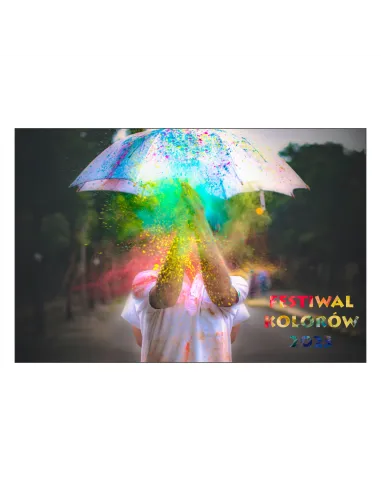 Magnesy na Lodówkę Festiwal Kolorów 2023 Personalizowany