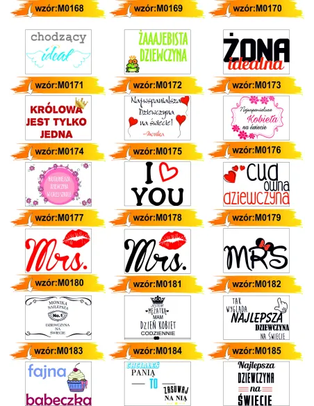 Magnesy na Lodówkę – Dzień Kobiet Gotowy Projekt Reklamowy