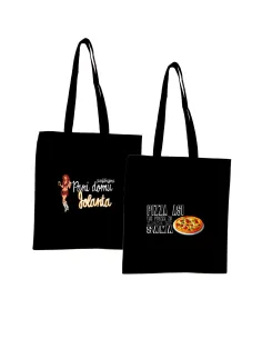 Eko Torba z Imieniem Napis Prezent Pizza Personalizowany