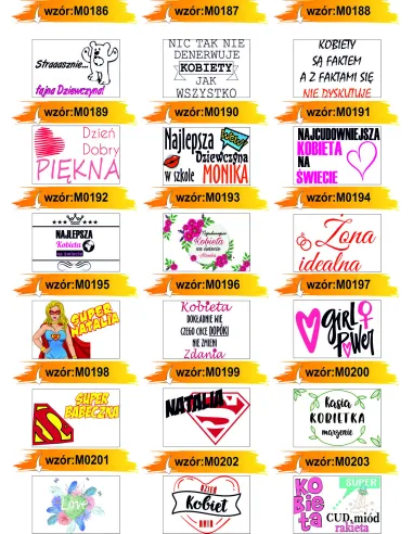 Magnesy na Lodówkę – Dzień Kobiet Gotowy Projekt Reklamowy