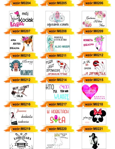 Magnesy na Lodówkę – Dzień Kobiet Gotowy Projekt Reklamowy