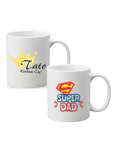 Kubek z Nadrukiem Prezent Tato Kocham Cię Personalizowany