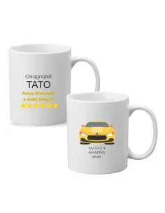 Kubek z Nadrukiem Prezent Osiągnąłeś Tato Personalizowany