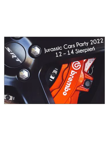 Magnesy na Lodówkę – Jurassic Cars Party 2022 12 Reklamowy