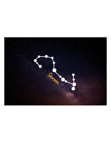 Magnesy na Lodówkę Znaki Zodiaku Skorpion Personalizowany