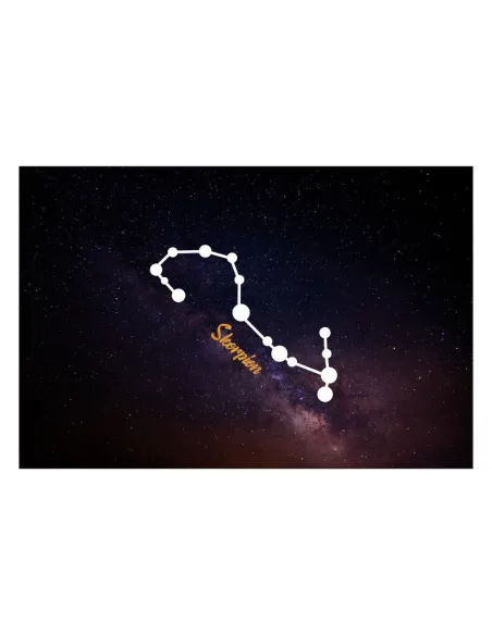 Magnesy na Lodówkę Znaki Zodiaku Skorpion Personalizowany