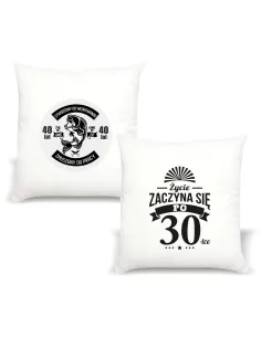 Poduszka z Nadrukiem Personalizowany na Prezent Urodziny