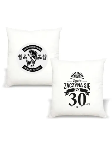 Poduszka z Nadrukiem Personalizowany na Prezent Urodziny