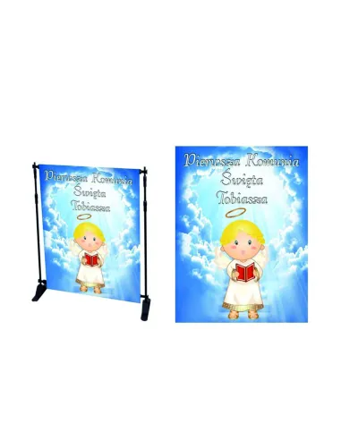 Tło Fotograficzne Foto Ścianka Winylowa Imprezę Komunia