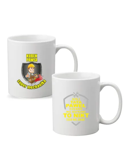 Kubek z Nadrukiem Prezent dla Super Mechanika na Prezent