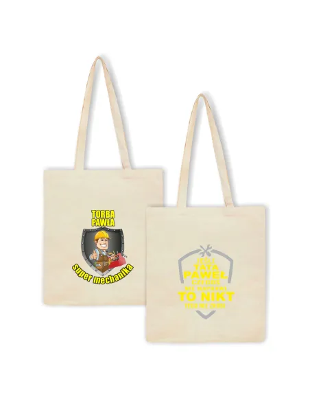 Eko Torba Imieniem Prezent Mechanika Personalizowany