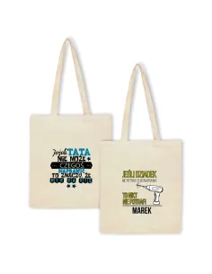 Eko Torba Nadrukiem Prezent dla Dziadka Personalizowany