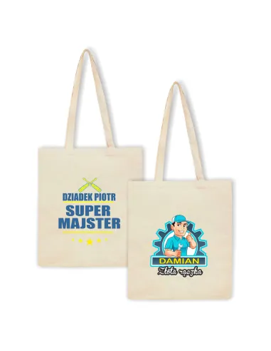 Eko Torba Imieniem Dziadek Super Majster Personalizowany