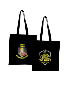 Eko Torba z Imieniem Prezent dla Super Mechanika z Nadrukiem