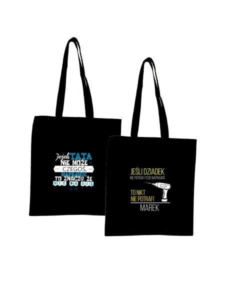 Eko Torba Nadrukiem Prezent Dziadka Prezent dla Dziadka