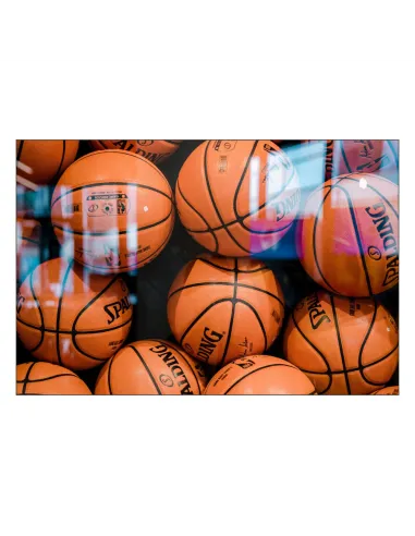 Magnesy na Lodówkę Sport Piłki Koszykówki Personalizowany