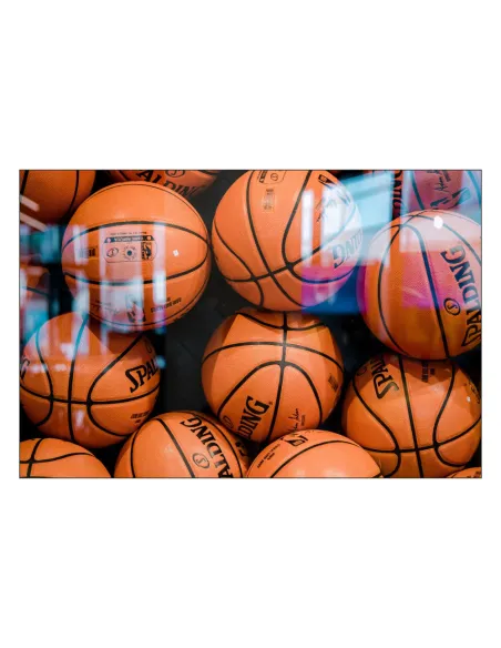 Magnesy na Lodówkę Sport Piłki Koszykówki Personalizowany