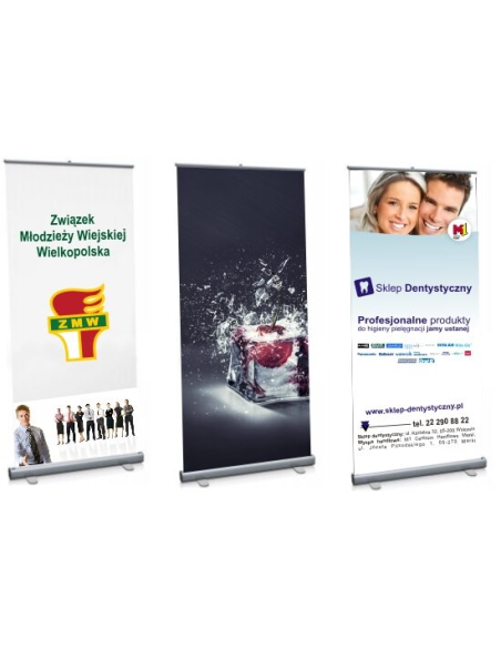 Rollup Reklamowy Premium Roll 100x200 Polipropylenie +